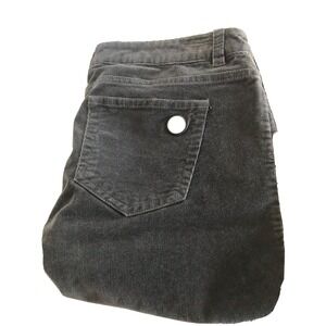 womens michael kors corduroy skinny gray pant size 4